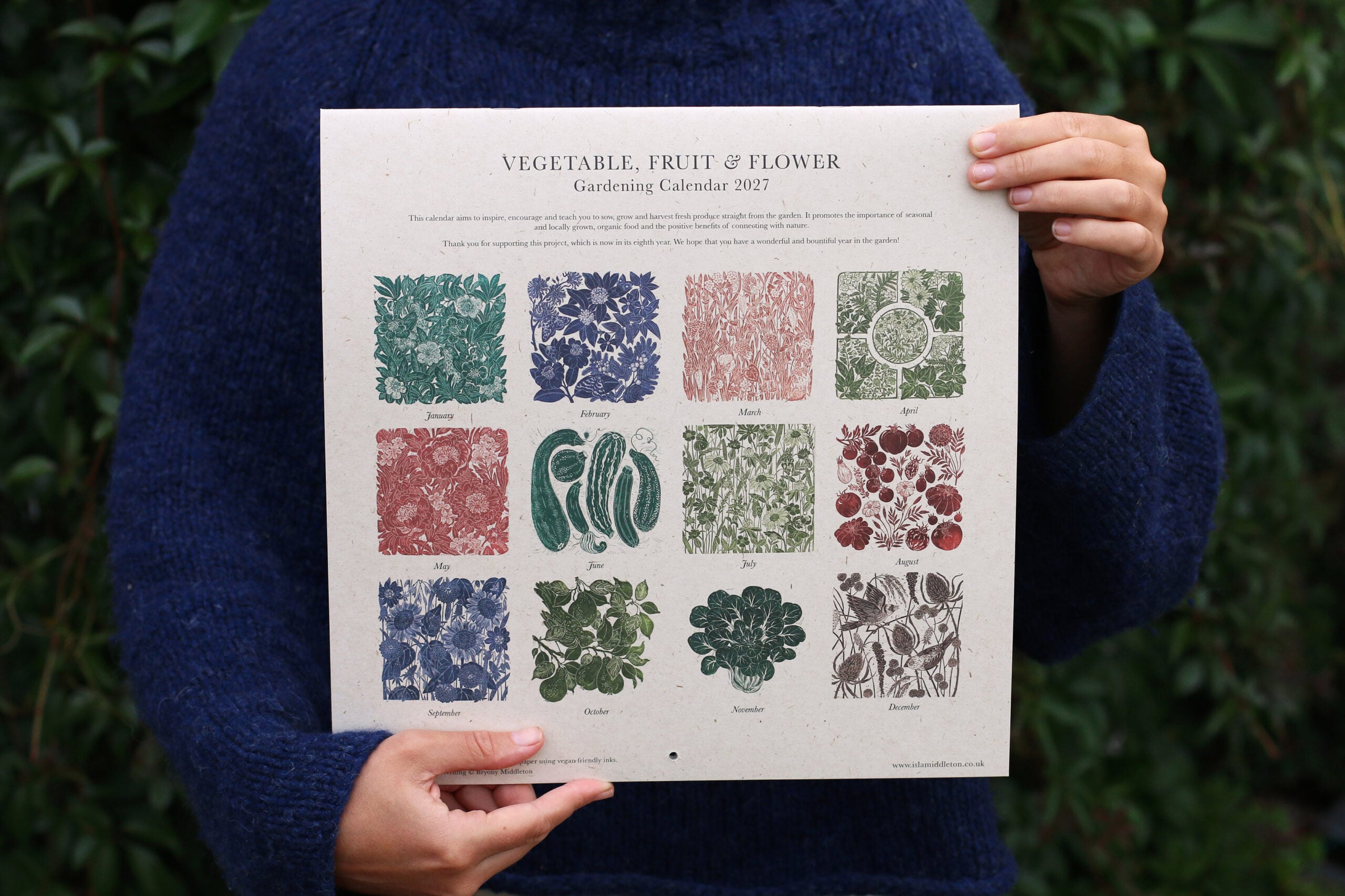 Growing Through the Seasons 2027 Wall Calendar - Image 3