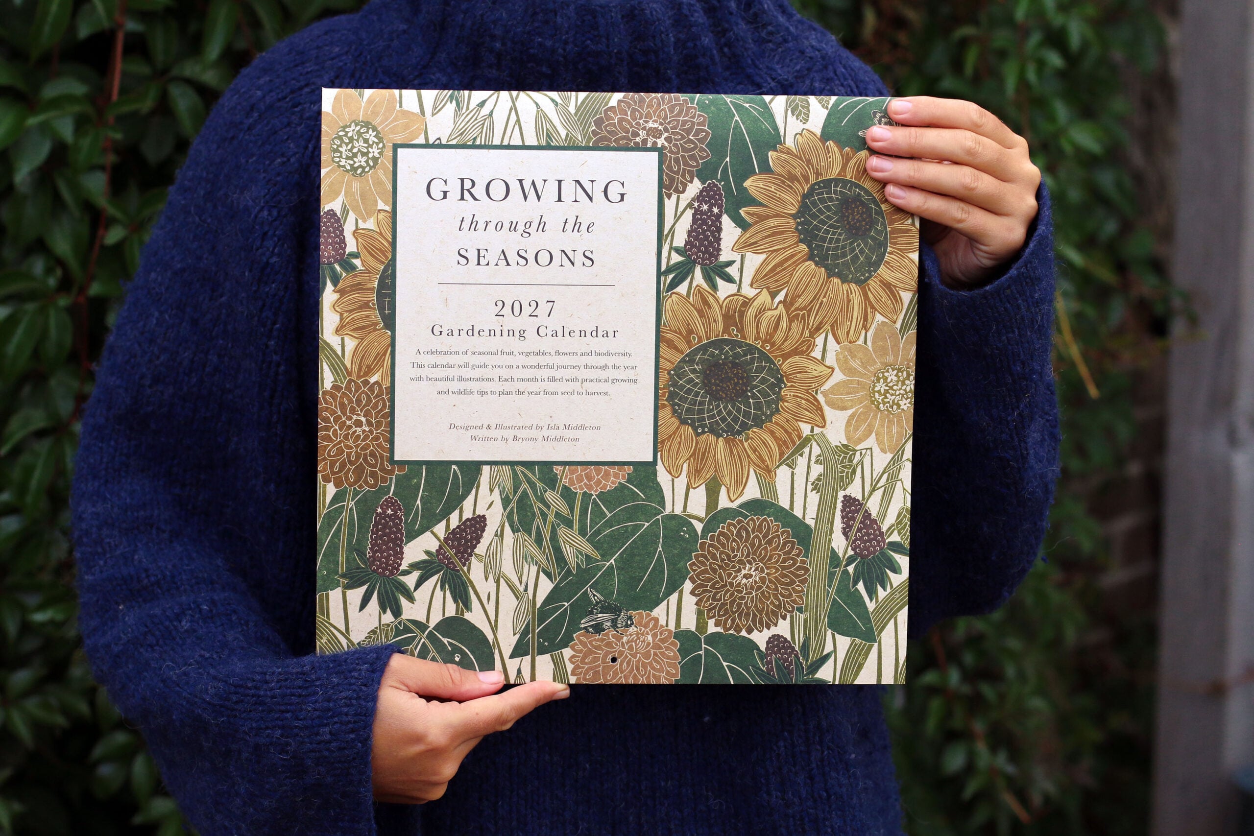 Growing Through the Seasons 2027 Wall Calendar
